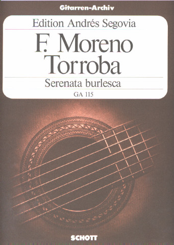 MORENO T. Federico (1891-1982 Espa�a)<br><br>Serenata Burlesca